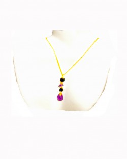 Healing Stones - Necklace with Amethyst Pendant