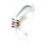 Hoops Ear Cuff - ARI plain and simple four hoops