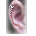 EarLobe Keloid Fashionable Jewelry, Alternative Illusion Piercings, keloid earrings, cartilagecuff, ear cuff, ear cuffs,ear wraps, made in USA