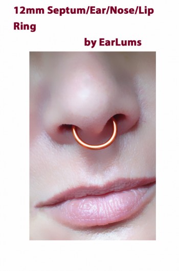 Jewelry, Body Jewelry, Nose Rings, Nose Studs, earlums, Fake Nose Ring, Fake Piercings, Clip on Piercing, Faux Nose Ring, Hoop Nose Ring, Custom Nose Ring, Punk Nose Ring, Punk Jewelry, Steampunk Jewelry, Colored Wire Nose Ring, Cosplay Jewelry,