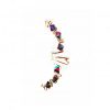 Iris - Ear Cuff Wrap with Multicolor Glass Beads