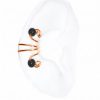 Kensy Ear Cuff with Black Beads - Image 2
