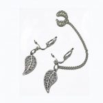 Filigree - Clip on Earrings, silver clip on earrings, slave earrings