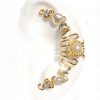 Marla - Pierceless Ear Cuff Wrap with Center Jewel