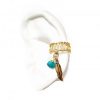 Tribal - Oxidized Ear Cuffs Gold or Silver
