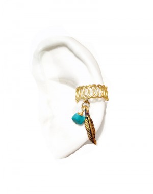 Tribal - Oxidized Ear Cuffs Gold or Silver