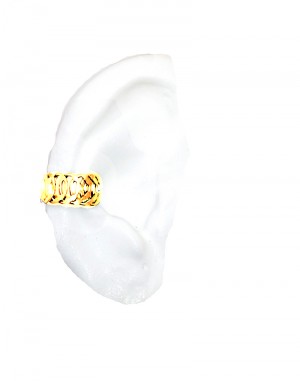 Ulmi - Hand Forged Ear Cuffs - Gold or Silver
