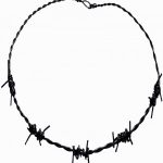 Barbed Wire Choker Necklace, Barbed Wire Necklace Choker Handmade,Barbed Wire Choker Necklace, choker, necklace, barbed wire, Made in USA, goth , emu, fashion blunt,