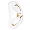 Arc - Plain wire Ear cuff Jewelry - Image 3