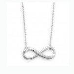 Infinity Pendant Necklace,necklace,sterling silver