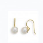 Faux Pearls Earrings, Classic Faux Pearl Earrings,bridal earrings, cheap earrings, pearl earrings | Earlums.com