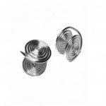 10mm Keloid Pressure Earrings “Aaron” Handmade Wire Wrapped