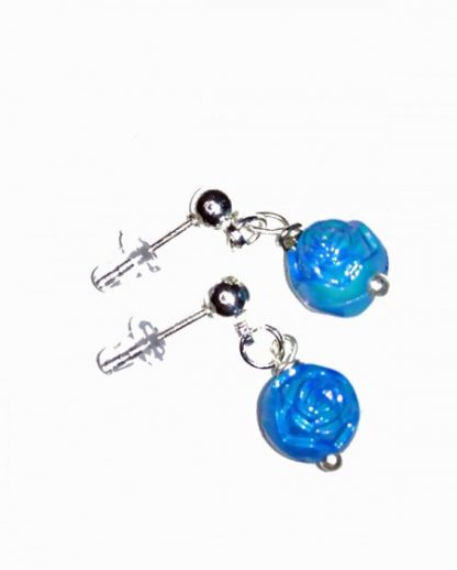Blue Studs Earring Set