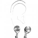 Clear Compression Pressure Clip-on Earrings