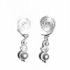Clear Compression Pressure Clip-on Earrings