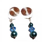 Teal Compression Pressure Clip-on Earrings