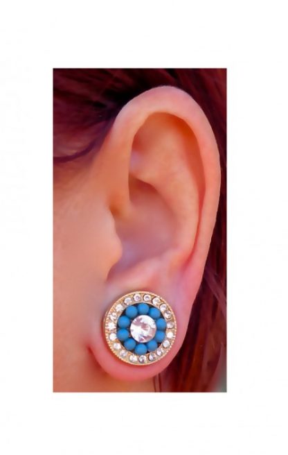 Keloid Lobe Pressure Large Strong 18mm, keloid pressure earrings, extra large magnetic earrings,