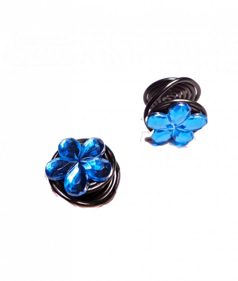 Flower Compression Pressure Keloid Clipon Earrings