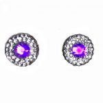 Colorful 10mm Magnetic Earrings 