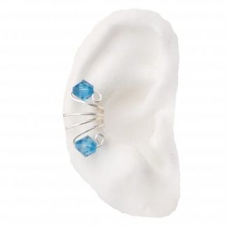 Ear cuff earring, earlums ear cuff wraps, original design, made in USA,