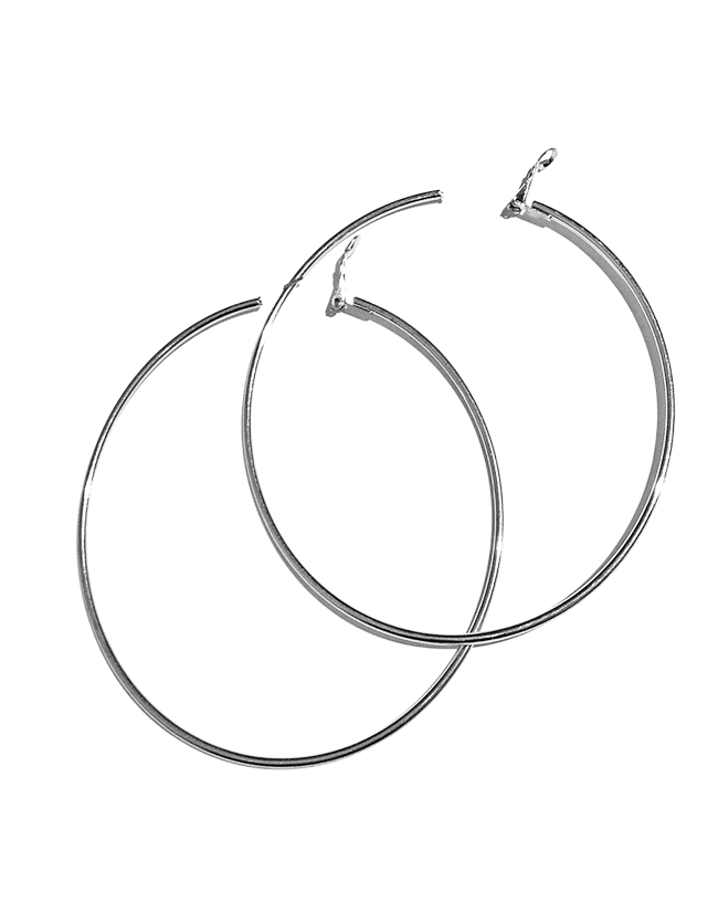 Extra Large Classic Circle Hoop Earrings