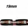 Black Spongy Rubber Keloid Magnetic Pressure Earrings 10mm 12mm 15mm and 19mm Discs